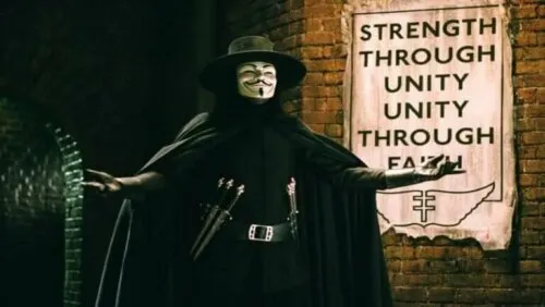 V pour Vendetta et leader révolutionnaire