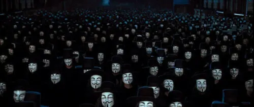 V pour Vendetta et leader révolutionnaire