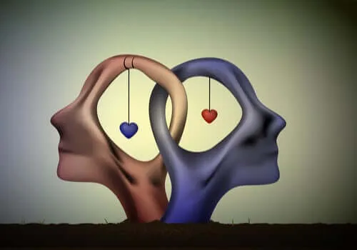 Os protagonistas de um relacionamento amoroso