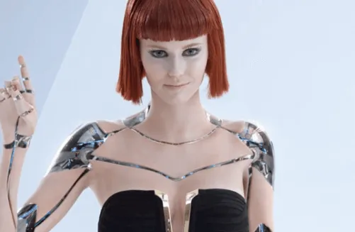 Kunstig intelligens: en person og en robot