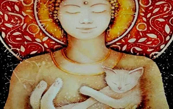 A lenda budista sobre gatos