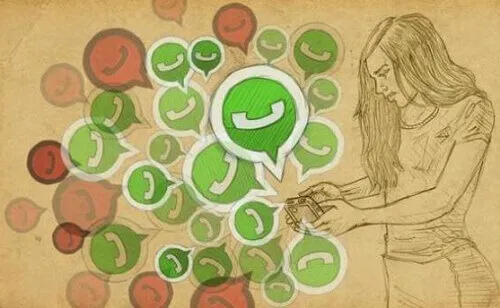 WhatsApp parissa ja kaksoissininen rasti