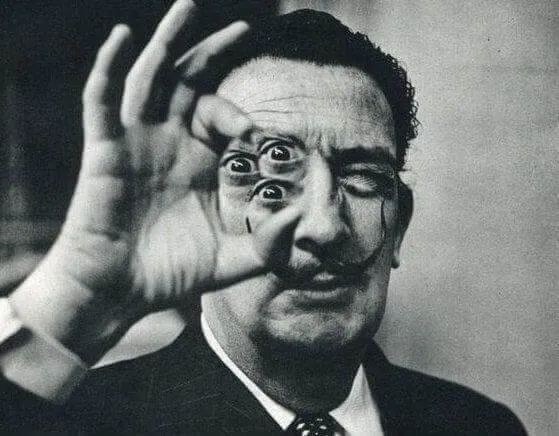 Salvadoras Dalí citata: stebina ir nuostabu
