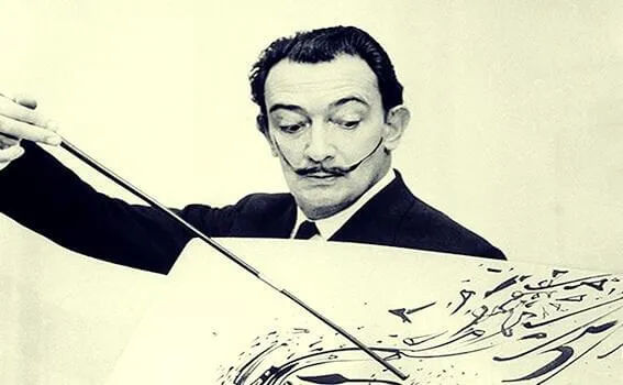 Salvadoras Dalí citata: stebina ir nuostabu