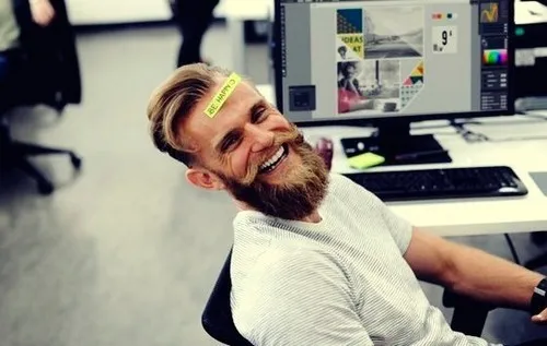 Sinne för humor och intelligens: att skratta är kreativiteten i att vara