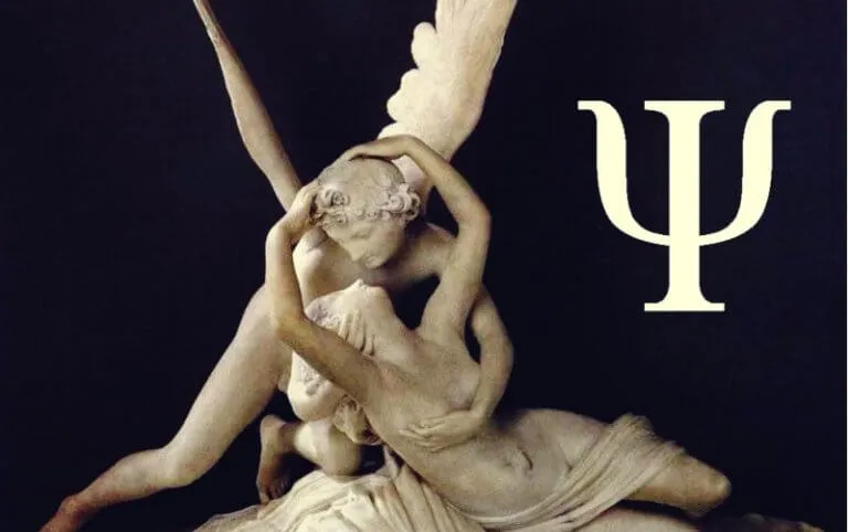 Symbole de la psychologie (Ψ) : histoire et mythe