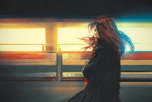 Ik stopte met wachten tot de trein voorbij zou komen: nu ik