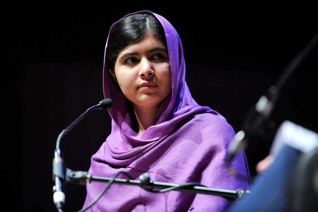 Malala Yousafzai nuori ihmisoikeusaktivisti