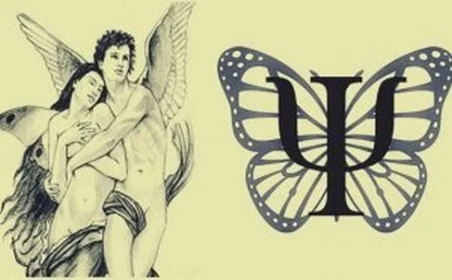 Symbole de la psychologie (Ψ) : histoire et mythe